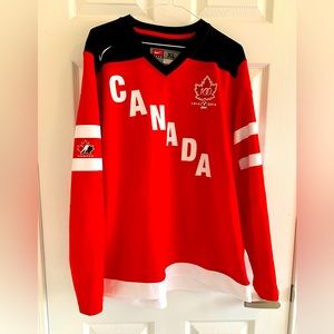 Authentic Hockey Canada 2014 100th Anniversary Jersey Youth XL  by Nike